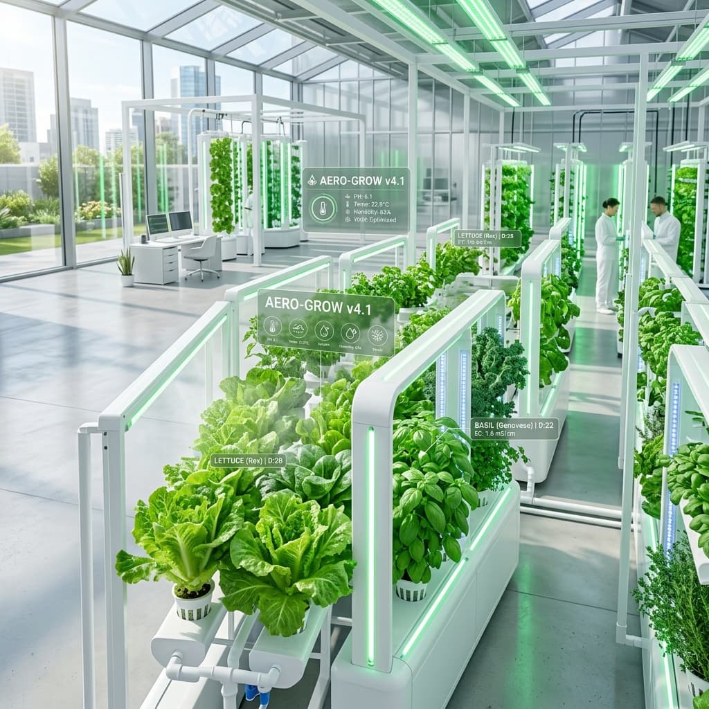 Hydro Grow Farm AI Vertical Hydroponics Setup in Dehradun & Delhi NCR Powered by Urja Vikas